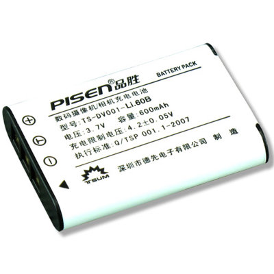 品胜（PISEN）Li60B数码电池（适用机型：奥林巴斯FE-370等数码相机）
