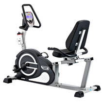 艾威RC6860电磁控卧式健身车 健身车RC6850升级版 懒汉车 室内卧式磁控健身车(黑色 卧式健身车)
