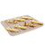 学厨 CHEF MADE 闪电泡芙曲奇长条形手指饼干模烘焙模具烤盘14连 WK9172 国美厨空间