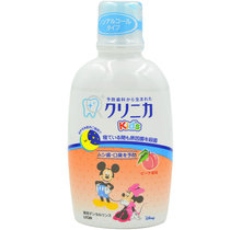 狮王（LION）儿童宝宝可吞咽牙膏水果味米奇牙膏60g(米奇漱口水桃子味250ml*1)
