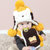 秋冬韩版儿童加绒毛线帽男童女童0-3-6-12个月婴儿围巾2件套宝宝帽子1-2岁(咖啡)