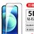 苹果11全屏绿光砖石钢化膜/xr/iPhone12promax抗蓝光手机膜防爆膜(全屏高清【强化防指纹】白色*2片 苹果XSmax【6.5寸】)