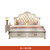 美式床实木双人床1.8米主卧婚床1.5米欧式公主床现代简约卧室家具(床+1*床头柜 1500mm*2000mm)