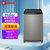 海尔(Haier)  10公斤 波轮洗衣机 健康双动力 XQS100-BZ226（EX） 布朗灰