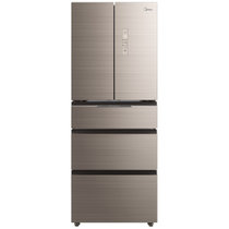 美的(Midea) BCD-405WTGPM 冰箱   温室精控  风冷无霜   铂金净味 纤薄箱体  凌波金