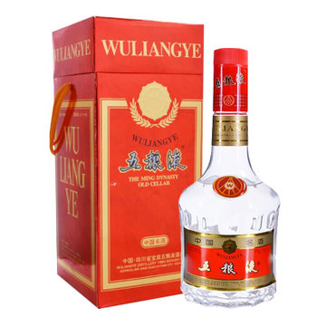 陈年老酒五粮液红方盒1999年52度500ml1一支