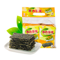 波力夹心海苔芝麻脆片64g 休闲零食