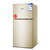 万爱BCD-112升双门冰箱 小冰箱 家用节能电冰箱 冷藏冷冻小型冰箱(金色 双门)
