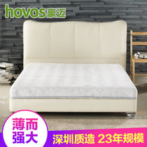 【薄而强大】豪迈床垫 连锁/独立弹簧 高箱床黄金搭档薄床垫15CM厚 薄而强大，乳胶、3E椰棕全配置。(B乳胶/精钢弹簧/3E椰棕 1.5*2.0)
