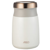 爱仕达焖烧杯ASD 800ML保温罐304不锈钢真空食物罐保温桶RWS80S2Q-W（极地之雪）