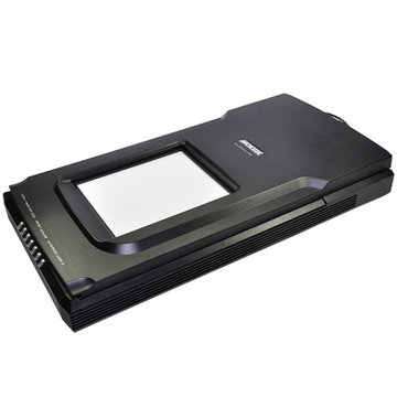 中晶(Microtek)i600 A4 CCD/LED 4800dpi 8秒快扫 短边际设计 书籍/胶片 彩色平板扫描仪【真快乐自营 品质保证】