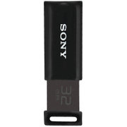 索尼（SONY）精致系列USM32GP U盘（黑色）（32G）