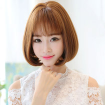 美元素假发女 短发空气刘海BOBO头 可爱甜美女生波波头假头发女士假发套hg98