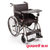 鱼跃(YUYUE)轮椅车 H058B充气高端护理型 全钢管加固软座带座便老人可折叠坐便(黑色而 1台)