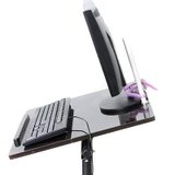 虎爸爸 笔记本电脑桌 QQ700 床左右可用可升降可旋转台式电脑桌 箱