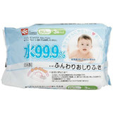 爱加 日本进口 水99.9%儿童软柔小屁屁用湿巾 80枚*3
