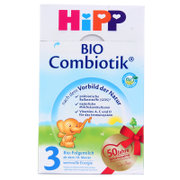 【广州保税区】德国原装进口 Hipp Bio喜宝益生菌奶粉3段600g 婴幼儿3段奶粉 10-12个月宝宝牛奶粉