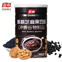 谷旗五谷杂粮代餐粉450g 中国台湾谷旗早餐 核桃芝麻黑豆粉进口奇亚籽黑藜麦黑芝麻糊黑芝麻粉 黑糖味
