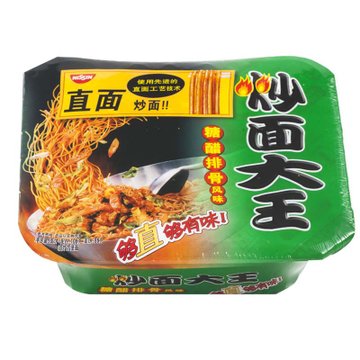 日清炒面大王 干拌面 日清碗面 (108g糖醋排骨)