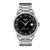 天梭/Tissot 瑞士手表 豪致系列自动机械钢带男士手表T086.407.11.051.00(银壳黑面白带 钢带)