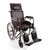 鱼跃轮椅车H059B 可折叠半躺型 带骨科脚 带坐便椅餐桌板