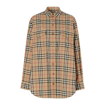 Burberry格纹女士衬衫 8022285 014格纹 时尚百搭