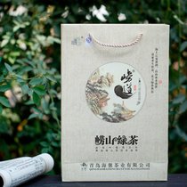 绿茶崂山茶礼盒装罐装250g日照青岛散装.
