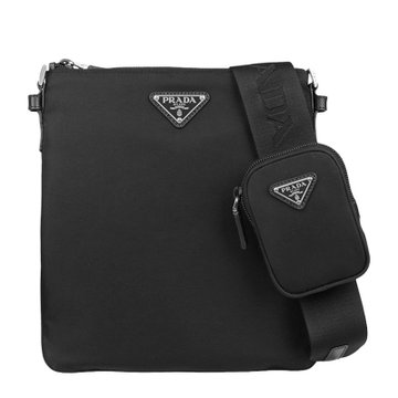 prada普拉达女士黑色单肩包2vh124-064-f0002黑色 时尚百搭