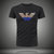 欧洲站美杜莎夏季2020新款潮流牌男士丝光棉烫钻短袖T恤大码体恤2(4XL 黑色)
