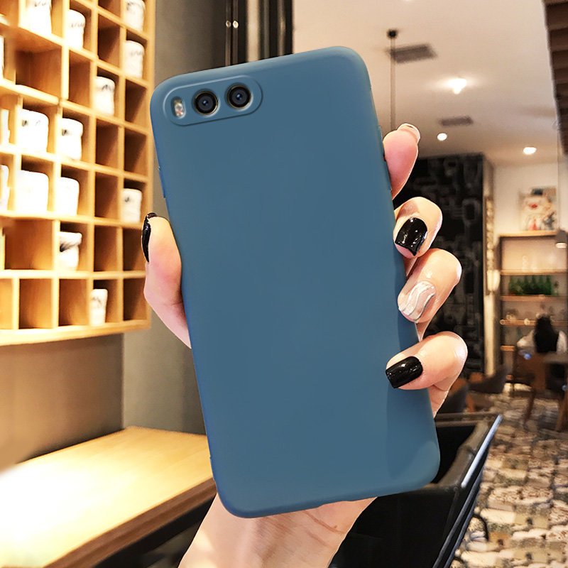 绿赐小米6手机壳硅胶软壳防摔小米6x简约男款磨砂纯色女生潮网红tpu