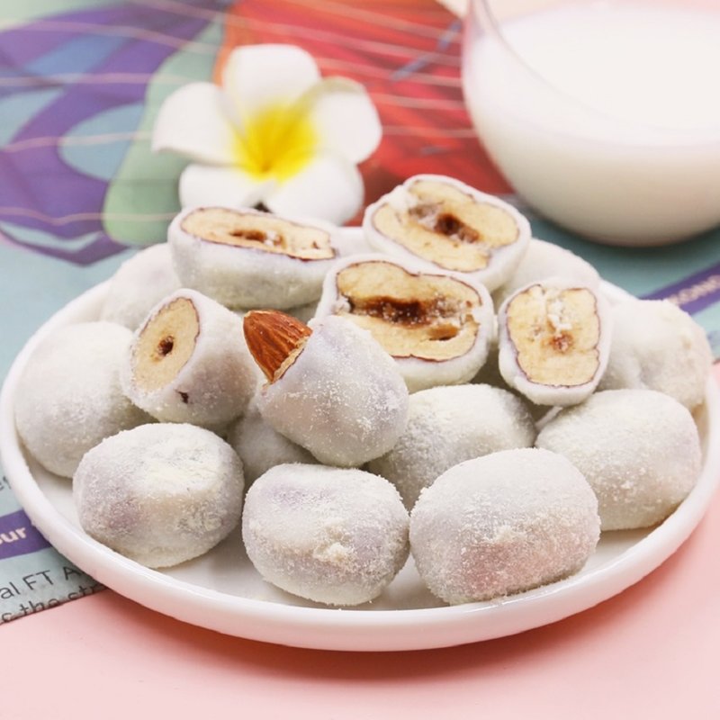 蜜饯果干新牧哥网红雪花奶枣杏仁奶枣100g10奶枣返回商品页