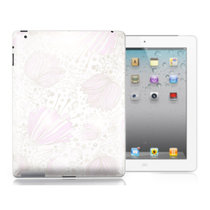 SkinAT淡淡的花iPad2/3背面保护彩贴