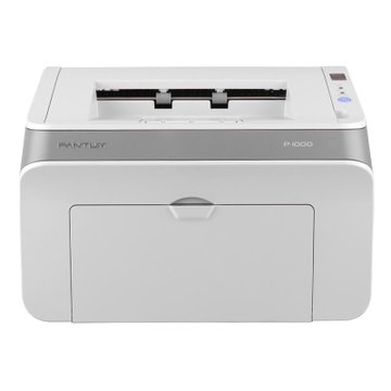 【奔图p1000打印机白色】奔图(pantum) p1000 激光打印机(灰白)【图片