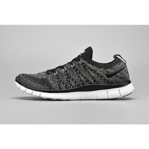 Nike耐克5.0飞线减震编织网面透气男鞋跑步鞋运动鞋跑鞋训练鞋慢跑鞋(599459-010灰黑白 42)