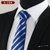 现货领带 商务正装男士领带 涤纶丝箭头型8CM商务新郎结婚领带(A106)