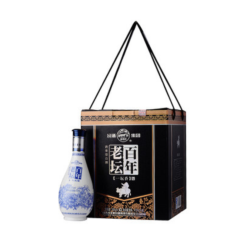 53度杏花村百年老坛酒475ml4瓶提