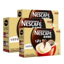 雀巢咖啡1+2奶香三合一速溶香浓咖啡450g*1盒装条装