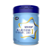 飞鹤星阶优护1段婴儿配方奶粉900g/罐 （0-6个月婴儿适用）