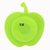 婴儿儿童餐具吸盘贴宝宝碗吸盘碗双面防滑强力硅胶防滑吸碗垫餐盘(苹果绿色)