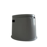 普润 加厚移动马桶 坐便器 老人马桶 孕妇便桶 全新塑料儿童马桶 (灰色)（YL1101）