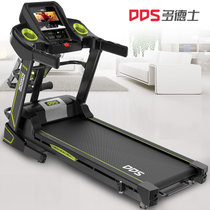 多德士（DDS）智能跑步机 7寸彩屏WIFI家用多功能静音可折叠自助加油（含跑步机垫 防尘罩）