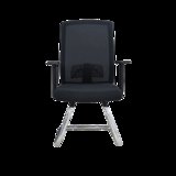 云艳电脑椅 家用办公椅 会议椅YY-Y0020职员椅 黑色  舒适加厚坐垫，钢制脚更稳固(默认 默认)