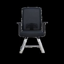 云艳电脑椅 家用办公椅 会议椅YY-Y0020职员椅 黑色  舒适加厚坐垫，钢制脚更稳固(默认 默认)