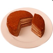 俄罗斯进口提拉米苏蛋糕西式奶油夹心糕点千层蛋糕500g(可可味)