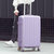 行李箱拉杆箱男女旅行箱24英寸学生韩版26英寸万向轮密码登机箱皮箱子(紫色 24英寸)
