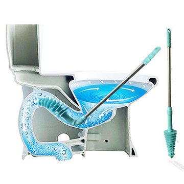 活塞式马桶疏通器 马桶疏通工具 创意马桶吸