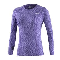 REA 女式 REA女式跑步速干健身训练T恤A1663(紫色 XXL)
