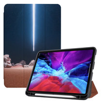 2020款ipadpro保护套带笔槽苹果平板电脑pro12.9英寸保护壳硅胶薄卡通全包防摔智能休眠支架皮套 MUNU(图12)