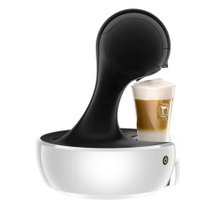 德龙（Delonghi）咖啡机 花式全自动 多趣酷思胶囊 15Bar意式家用 美式 打奶泡 冷热饮品 EDG615.W（极光白）