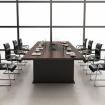 云艳YY-LCL1004 会议桌洽谈桌员工桌培训桌办公家具桌椅组合长条桌3.6米(默认 默认)